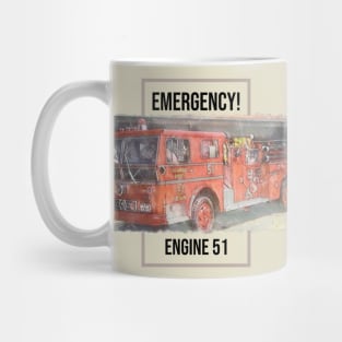 Emergency Engine 51 Mug